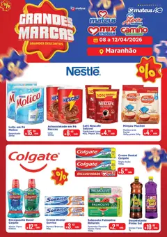 Pré-Visualização do folheto "Mateus ofertas Grande Marcas" da loja Mateus válido a partir de 08/04/2026