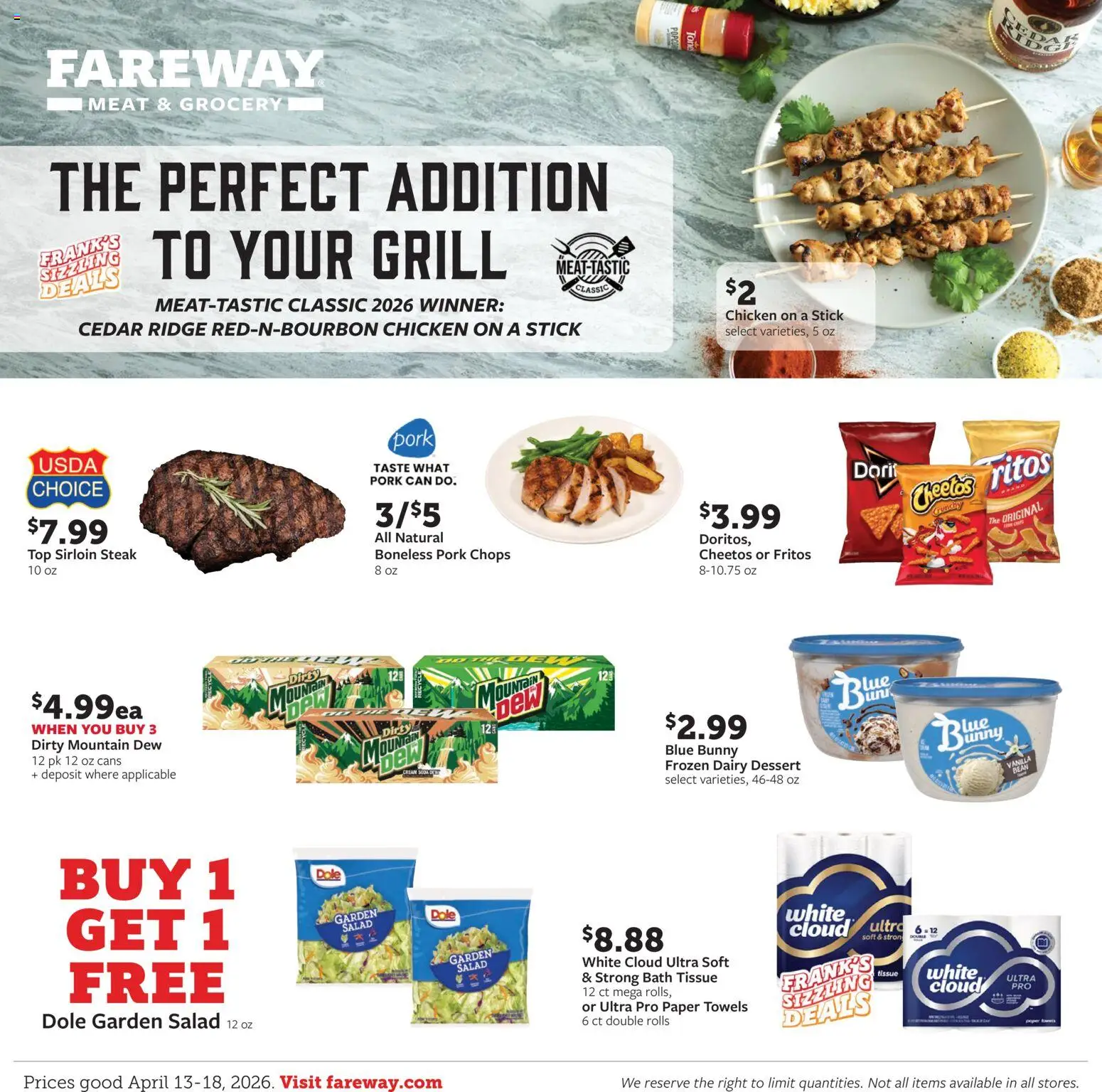 Ad Preview of Fareway Fareway Weekly Ad from 04/13/2026
