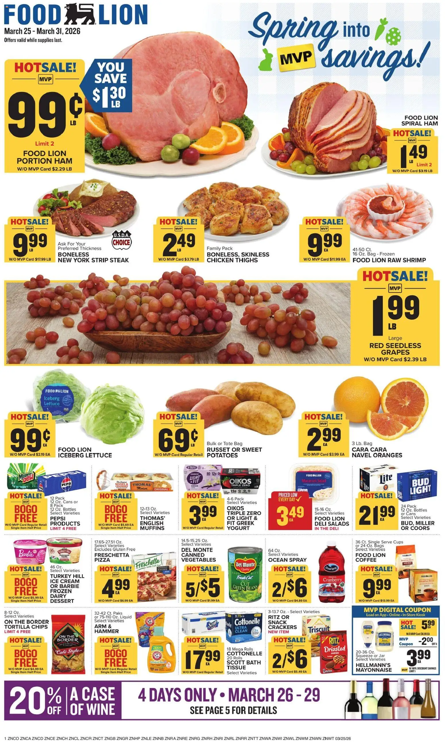Ad Preview of Food Lion Food Lion Weekly Ad from 03/25/2026