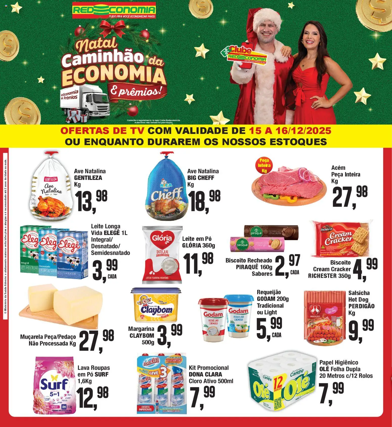 Pré-Visualização do folheto "Encarte" da loja RedEconomia válido a partir de 15/12/2025