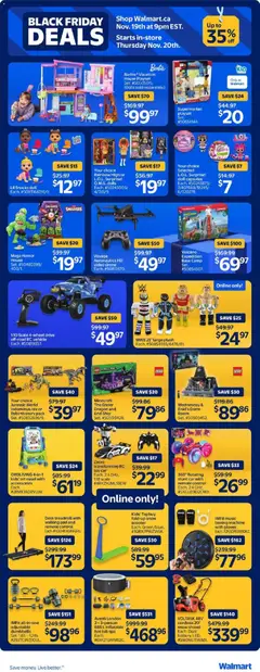 Preview of leaflet Weekly Flyer from shop Walmart is valid from Nov 20, 2025 | Page: 22