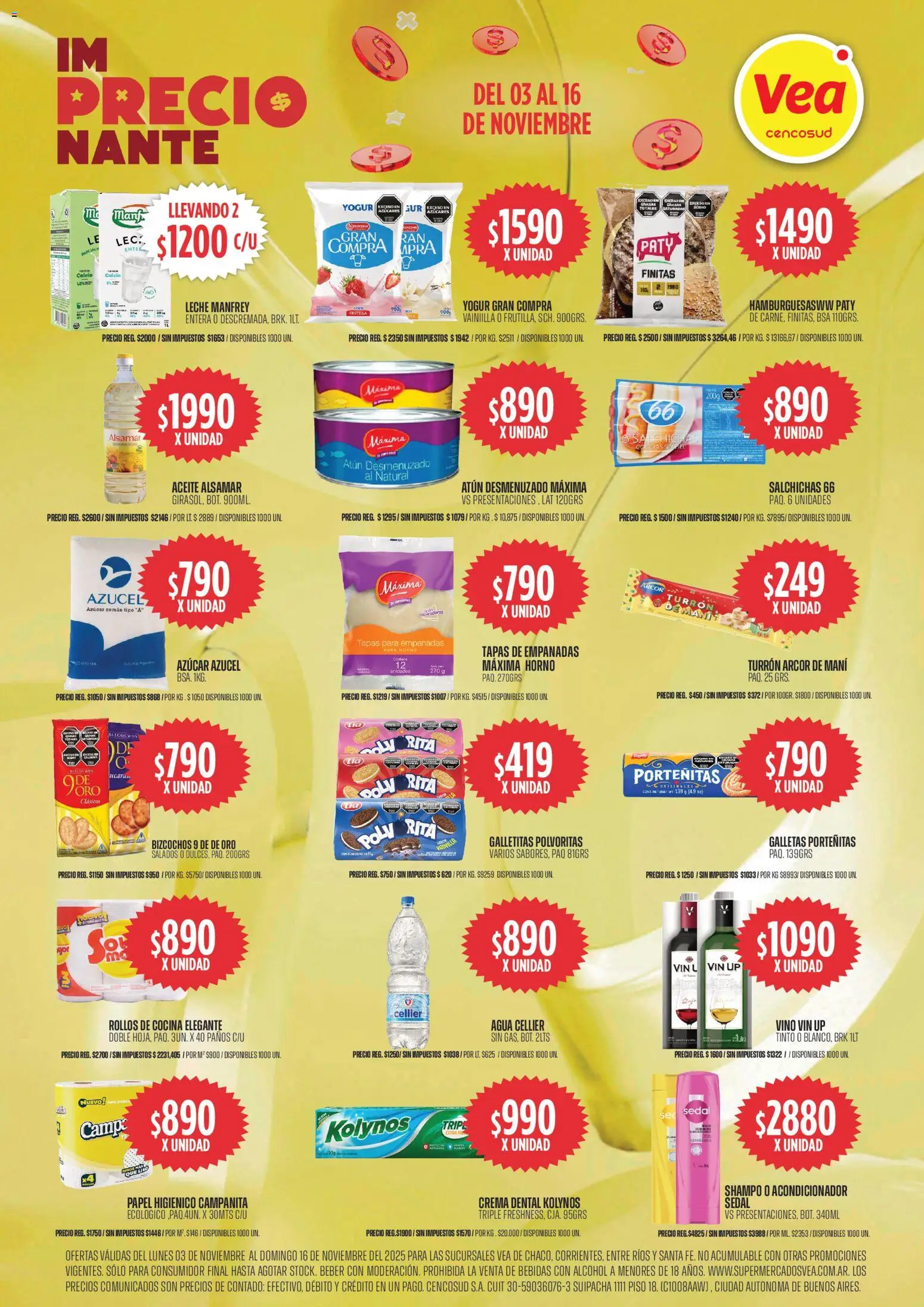 Vista previa del folleto de la tienda Vea válido desde el 03/11/2025 