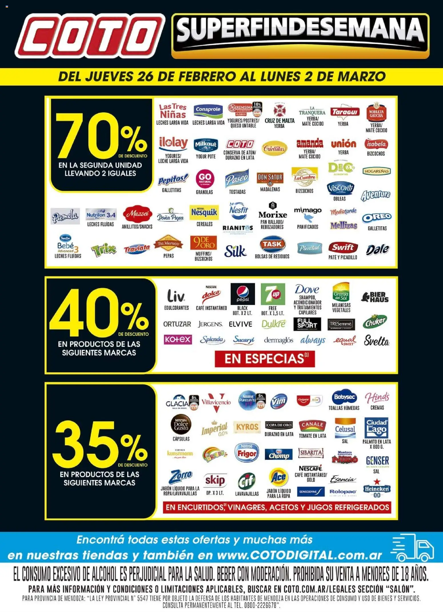 Vista previa del folleto de la tienda Coto válido desde el 26/02/2026 