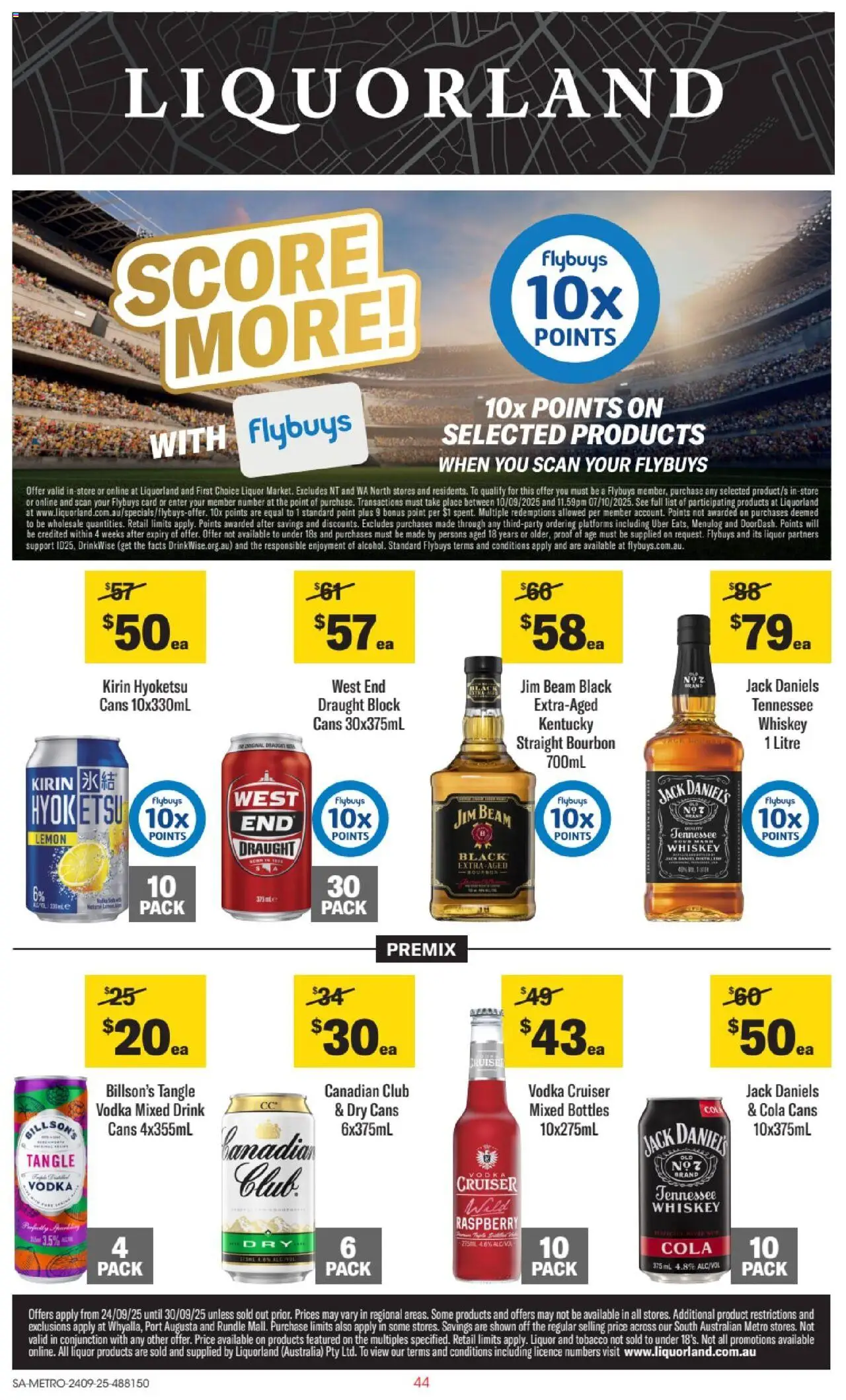 Liquorland catalogue valid from 24/09/2025 - page 1