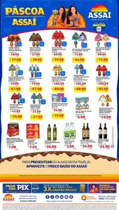 Pré-Visualização do folheto "Assaí Atacadista ofertas - DF" da loja Assaí Atacadista válido a partir de 03/04/2026