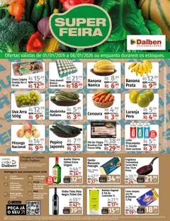 Pré-Visualização do folheto "Ofertas da semana" da loja Supermercado Dalben válido a partir de 05/01/2026
