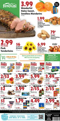 Ad Preview of Festival Foods Weekly Ad from 09/03/2025