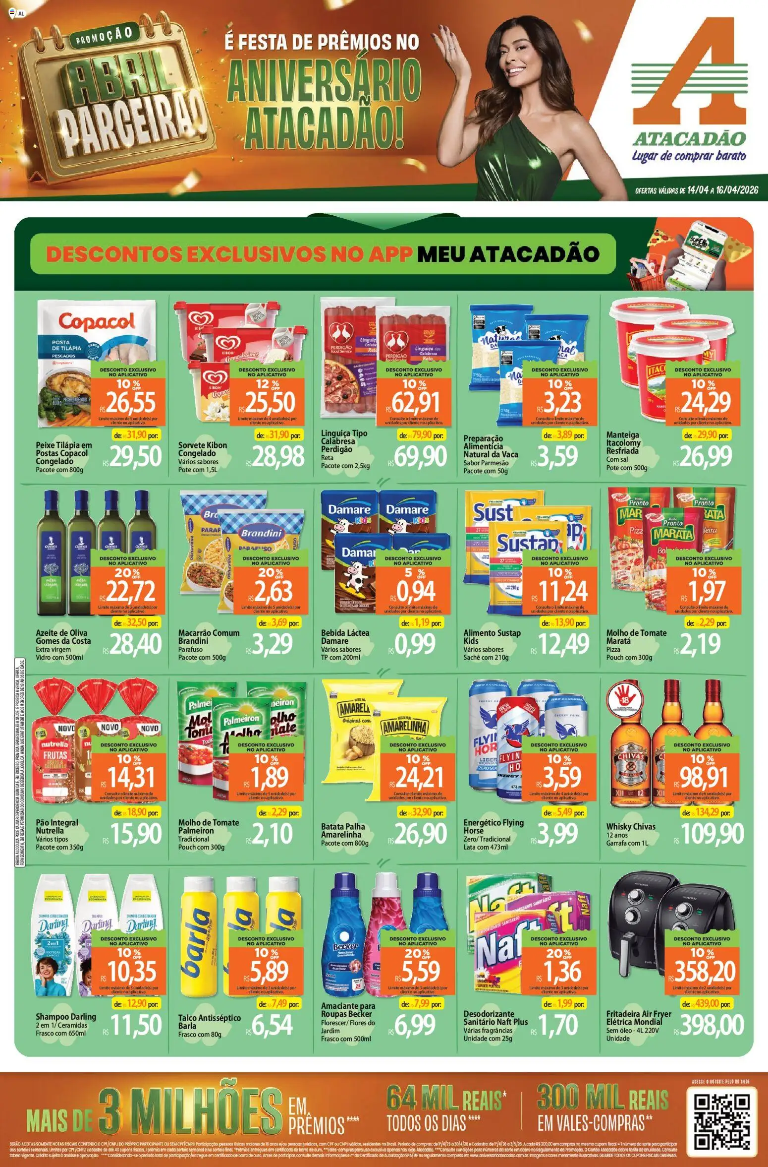 Pré-Visualização do folheto "Atacadão ofertas - AL" da loja Atacadão válido a partir de 14/04/2026