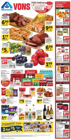 Ad Preview of Vons Weekly Ad from 12/03/2025 | Page: 1
