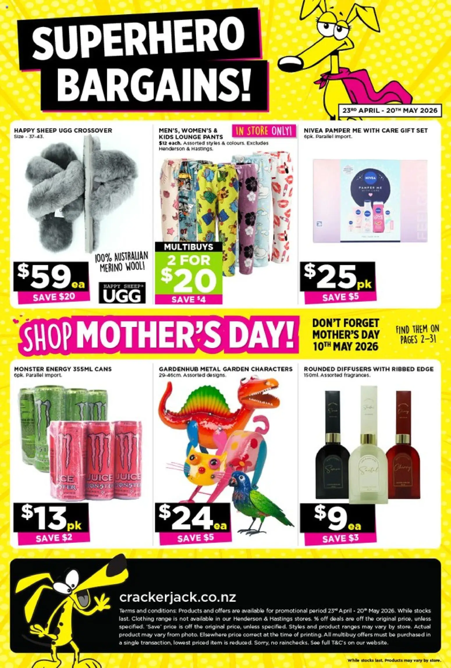 Preview of catalogue Crackerjack catalogue from shop Crackerjack valid 23 Apr 2026