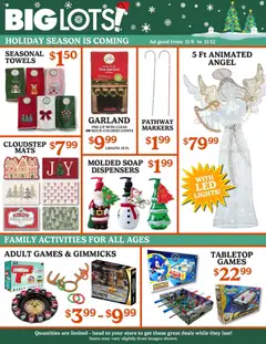 Ad Preview of Big Lots Weekly Ad from 11/06/2025