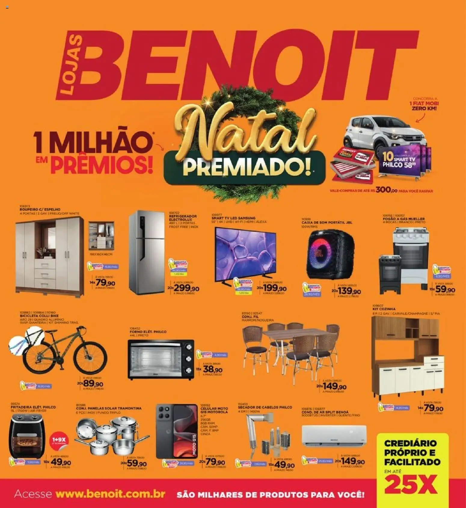 Pré-Visualização do folheto "Black Friday" da loja Benoit válido a partir de 01/11/2025