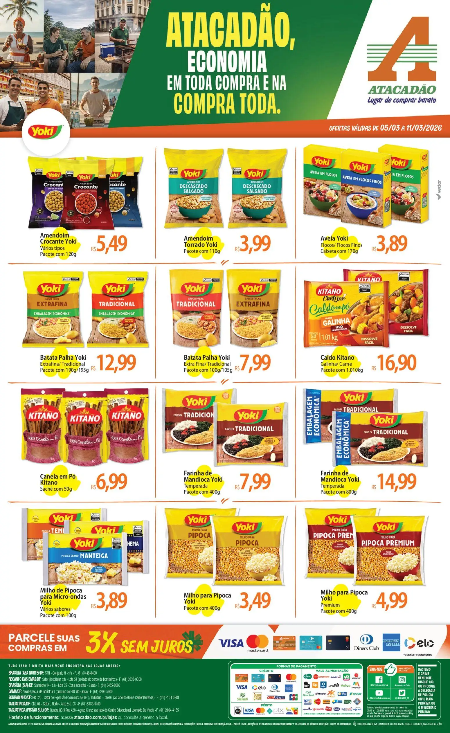 Pré-Visualização do folheto "Atacadão ofertas - DF" da loja Atacadão válido a partir de 05/03/2026