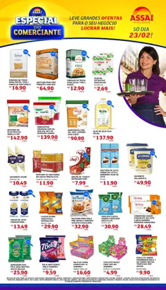 Pré-Visualização do folheto "Encarte - SP" da loja Assaí Atacadista válido a partir de 23/02/2026