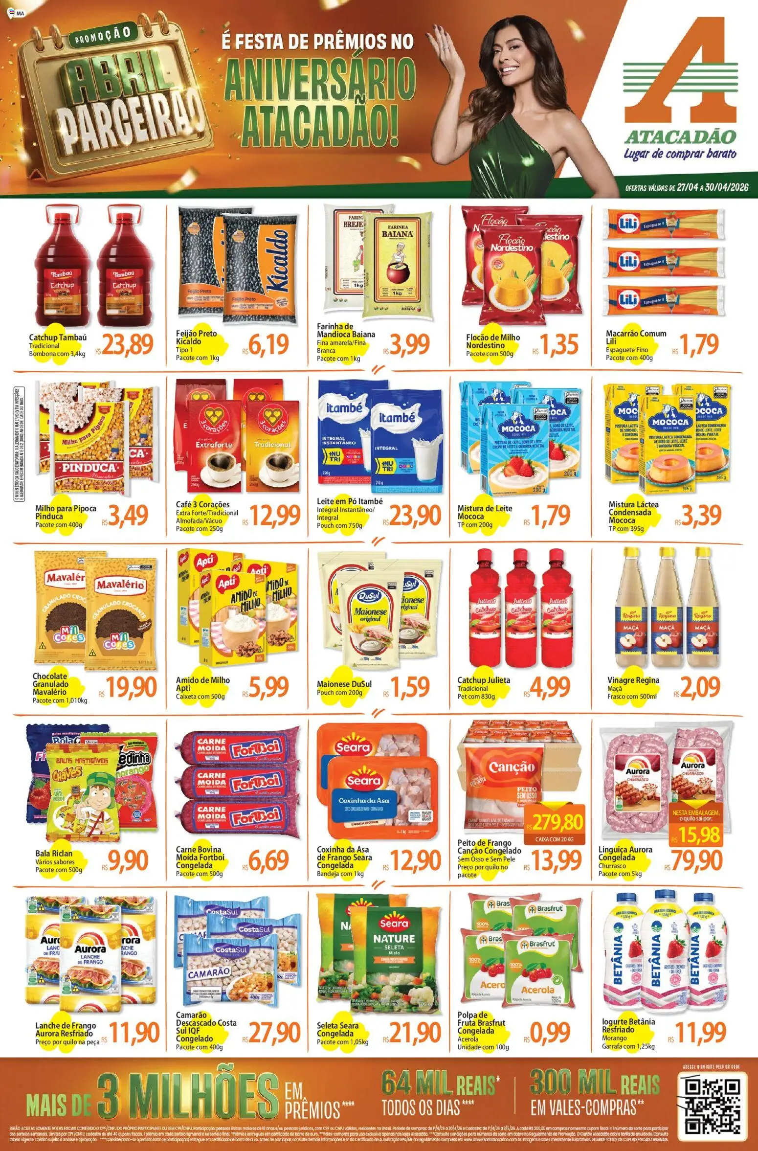 Pré-Visualização do folheto "Atacadão ofertas - MA" da loja Atacadão válido a partir de 27/04/2026