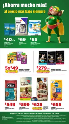 Vista previa las ofertas de la tienda Bodega Aurrerá - Folleto Ahorra mucho más desde el 20/11/2025 