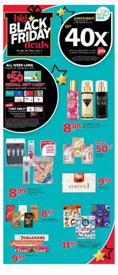 Preview of leaflet Black Friday from shop Rexall is valid from Nov 28, 2025