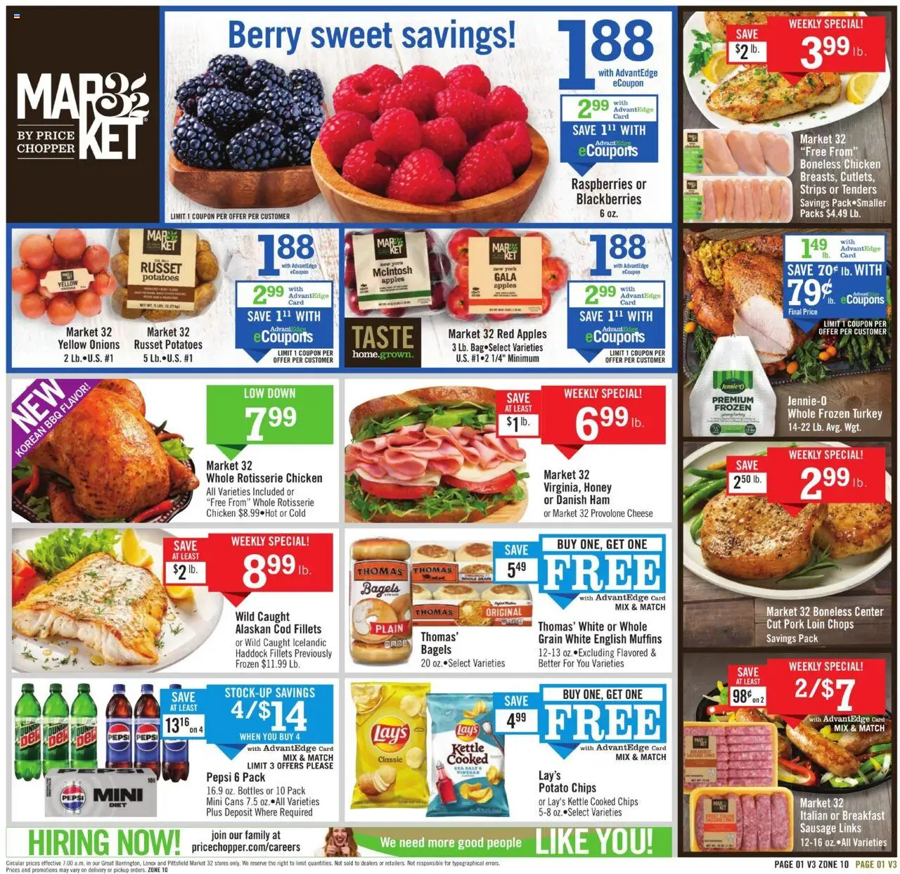 Price Chopper Weekly Ad from 10/12/2025 - Flyer - Page number 1