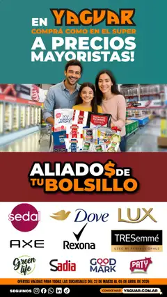 Vista previa del folleto de la tienda Yaguar válido desde el 23/03/2026 