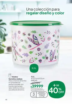 Vista previa del folleto de la tienda Tupperware válido desde el 24/11/2025 | Página: 47