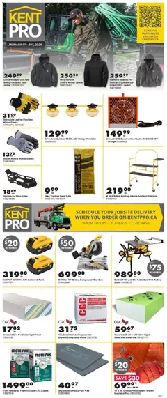 Un aperçu du dépliant KentPro Monthly - NS du magasin Kent est valide à partir 1 janv. 2026