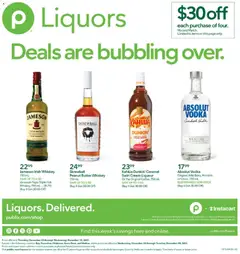 Ad Preview of Publix Liquor from 12/04/2025
