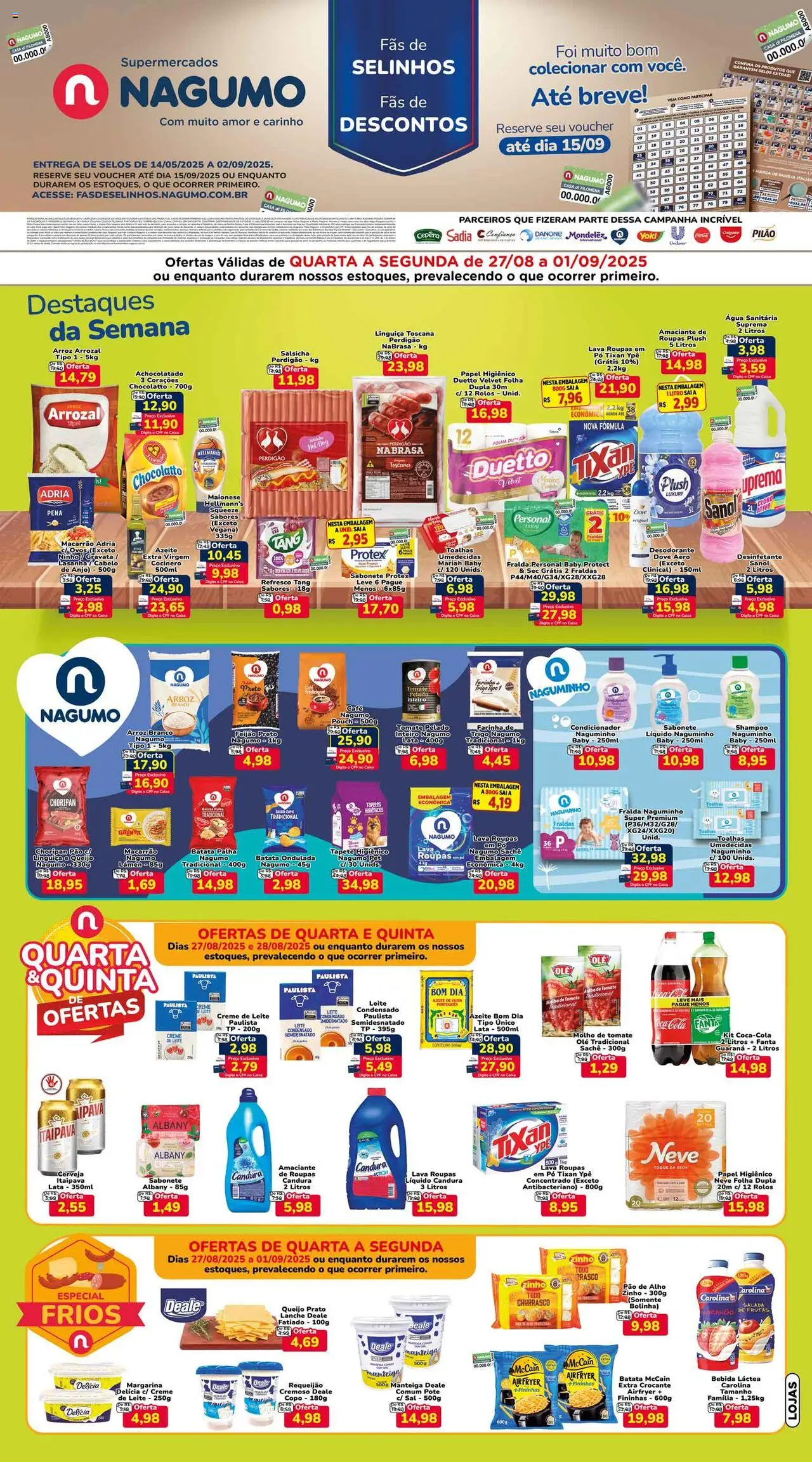 Nagumo folheto "Ofertas da semana" válido a partir de 27/08/2025 - número de página 1