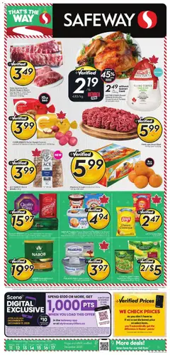 Preview of leaflet Weekly flyer / circulaire from shop Safeway is valid from Dec 11, 2025