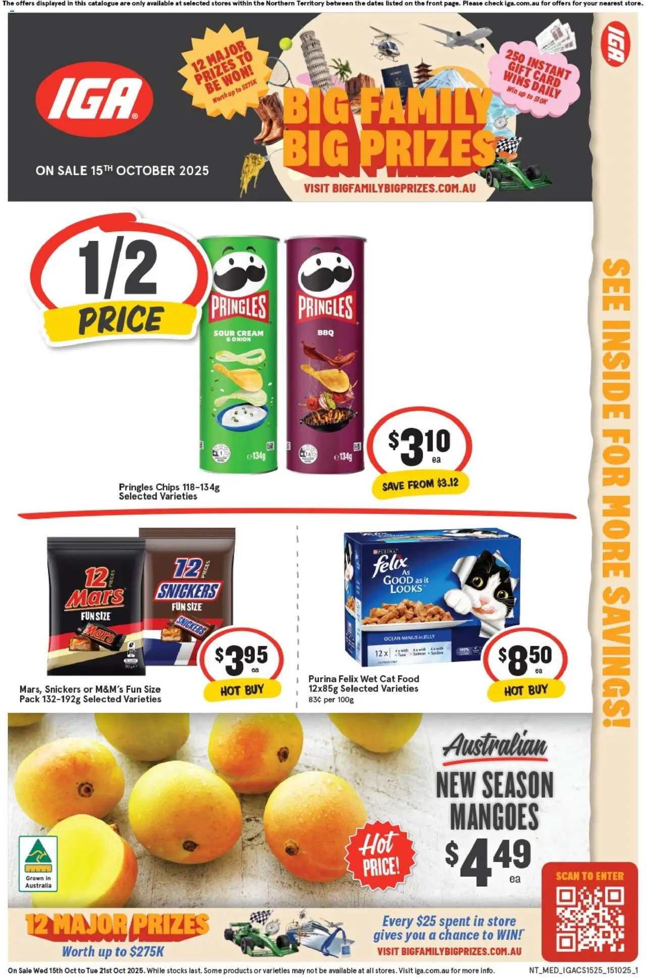 IGA catalogue valid from 15/10/2025 - page 1