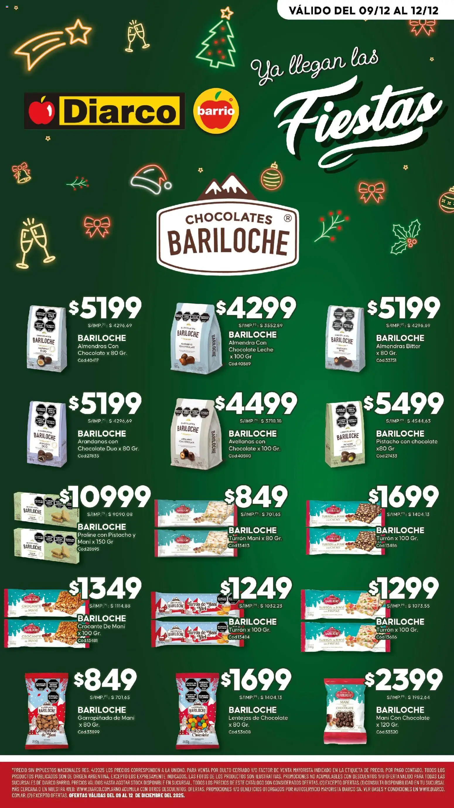 Vista previa del folleto de la tienda Diarco válido desde el 09/12/2025 