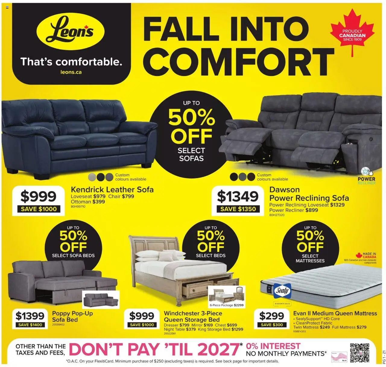 Leon's flyer valid from Oct 09, 2025 - page number 1