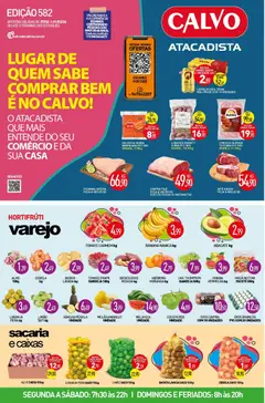 Pré-Visualização do folheto "Calvo Atacadista - Ofertas da semana" da loja Calvo Atacadista válido a partir de 27/02/2026