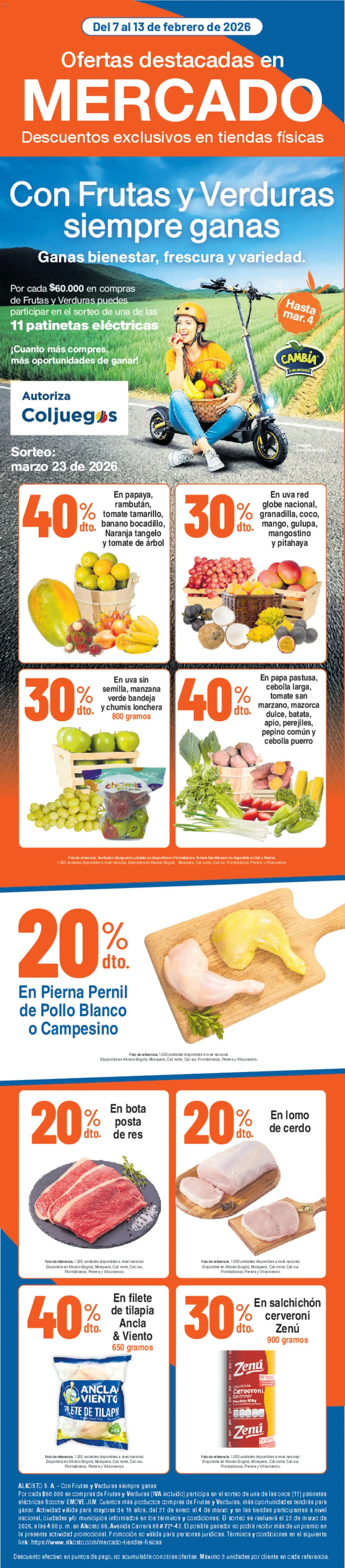  Vista previa del prospecto Catálogo Alkosto del almacen Alkosto válida del 07/02/2026 al 13/02/2026