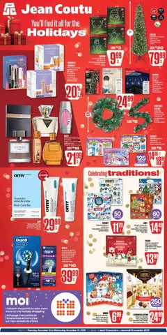Preview of leaflet Christmas Booklet from shop Jean Coutu is valid from Nov 13, 2025