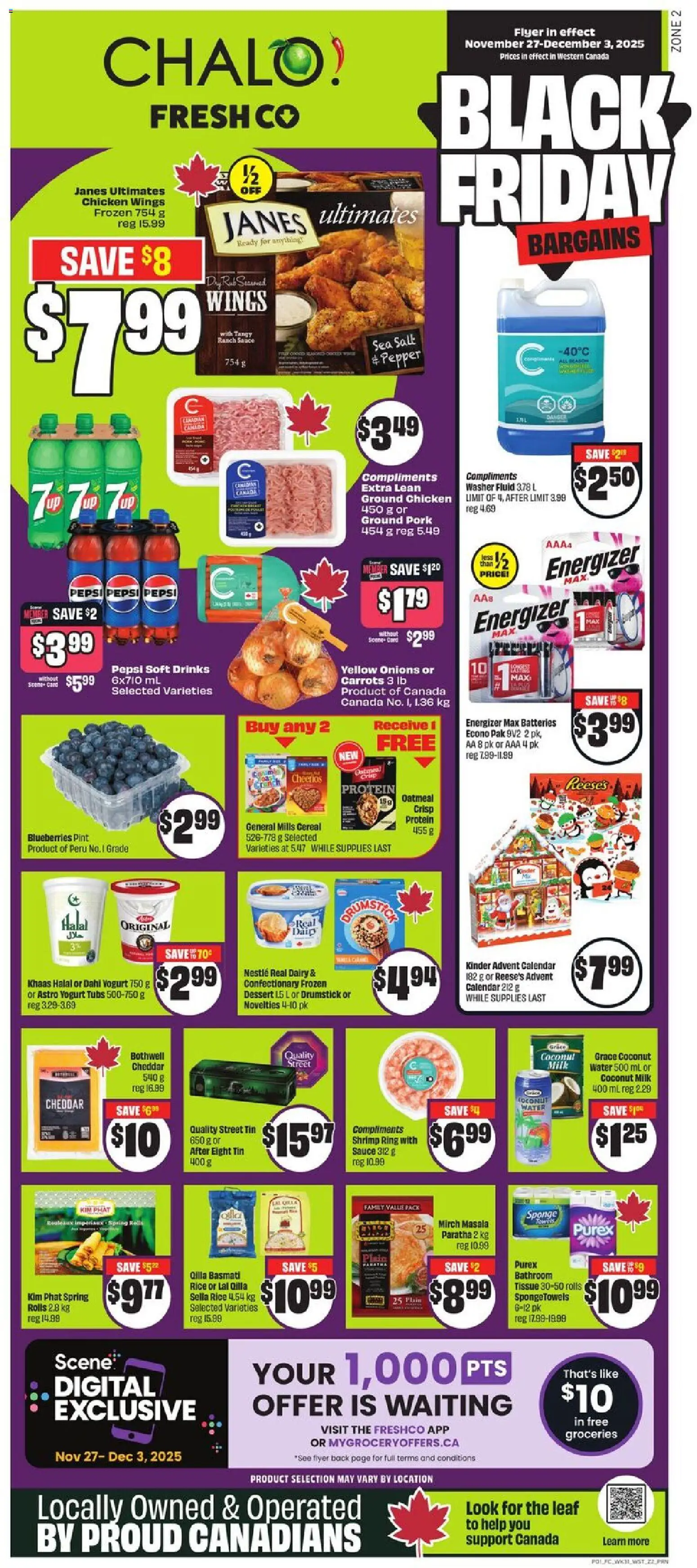 Preview of leaflet Weekly Flyer - AB from shop FreshCo is valid from Nov 27, 2025