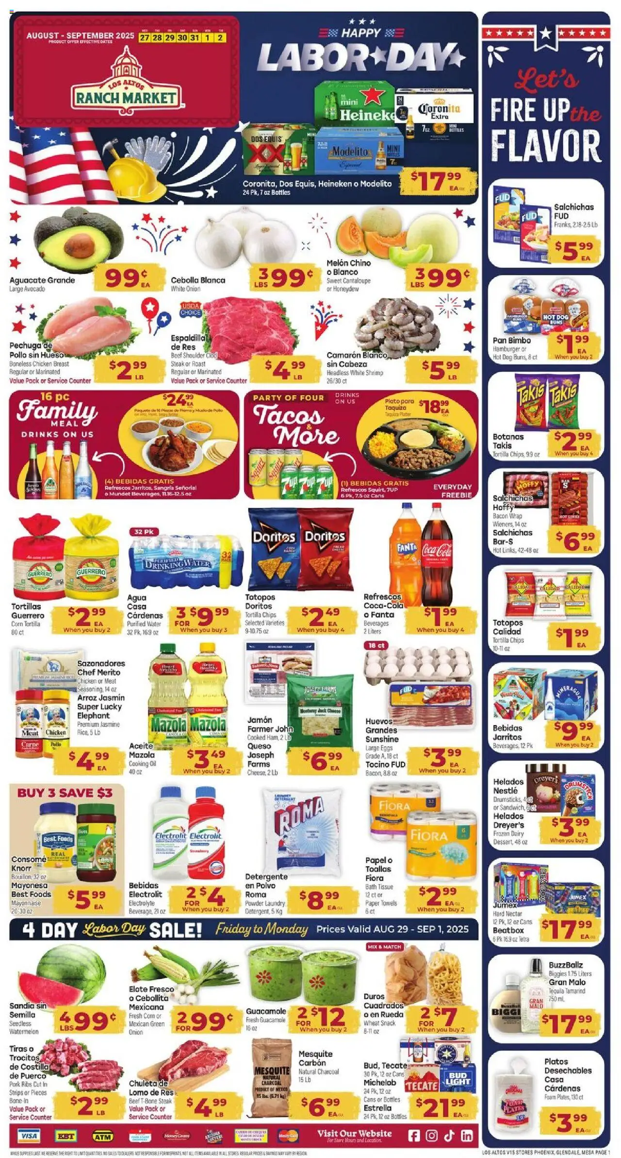 Cardenas Weekly Ad - AZ from 08/27/2025 - Flyer - Page number 1