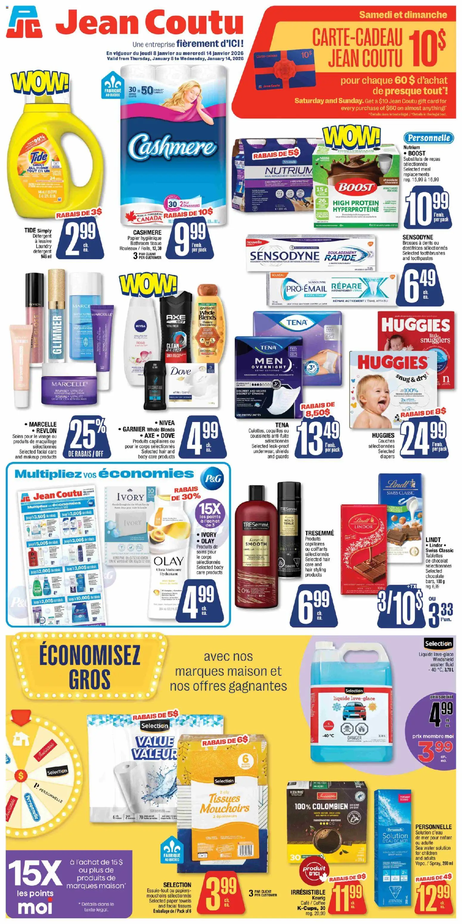 Preview of leaflet Circulaire from shop Jean Coutu is valid from Jan 08, 2026