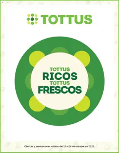 Folleto de la tienda Tottus válido desde el 13.10.2025 