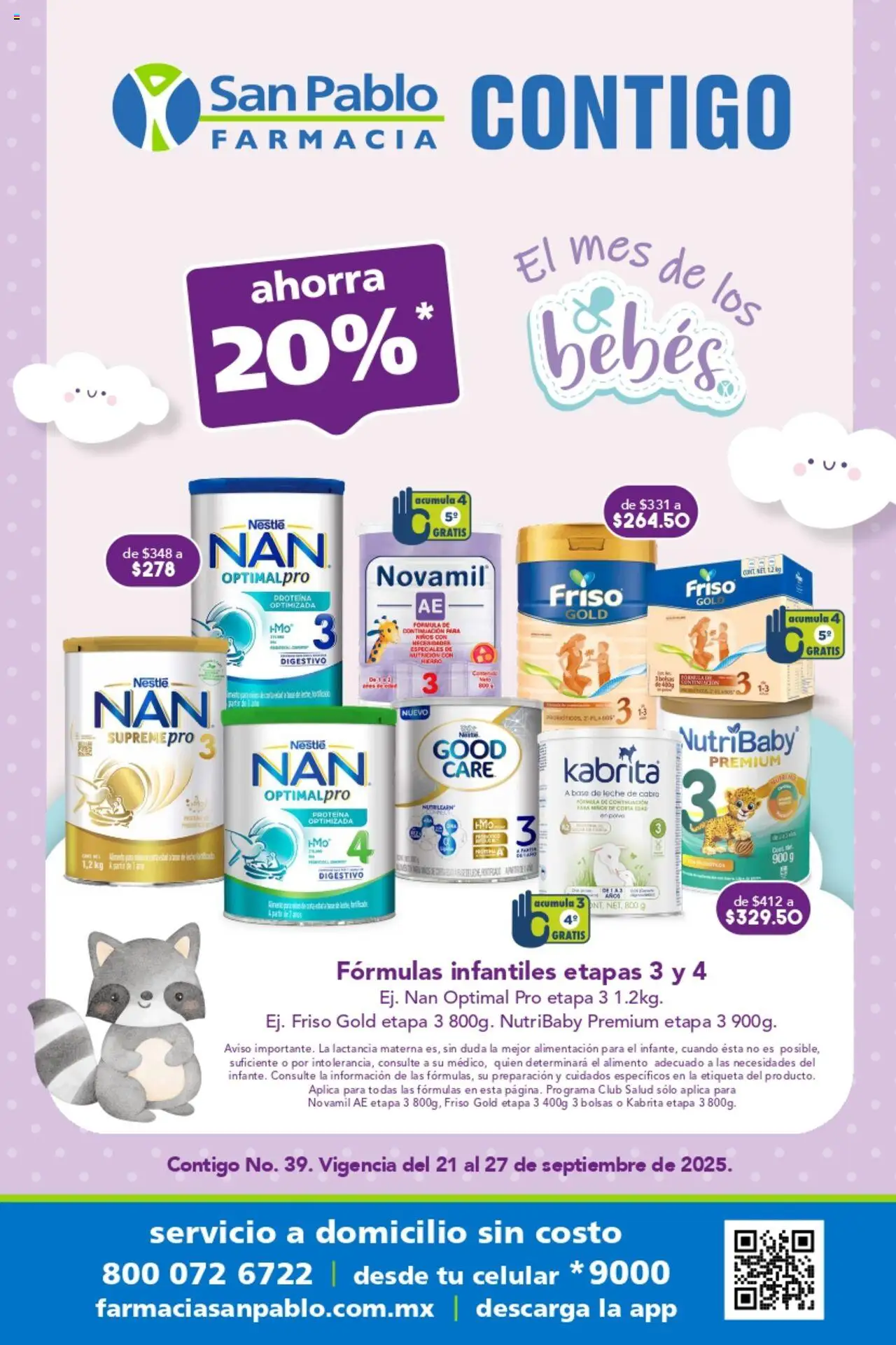 Catálogo Farmacia San Pablo y sus promociones válidas desde el 21/09/2025 - Número de página 1