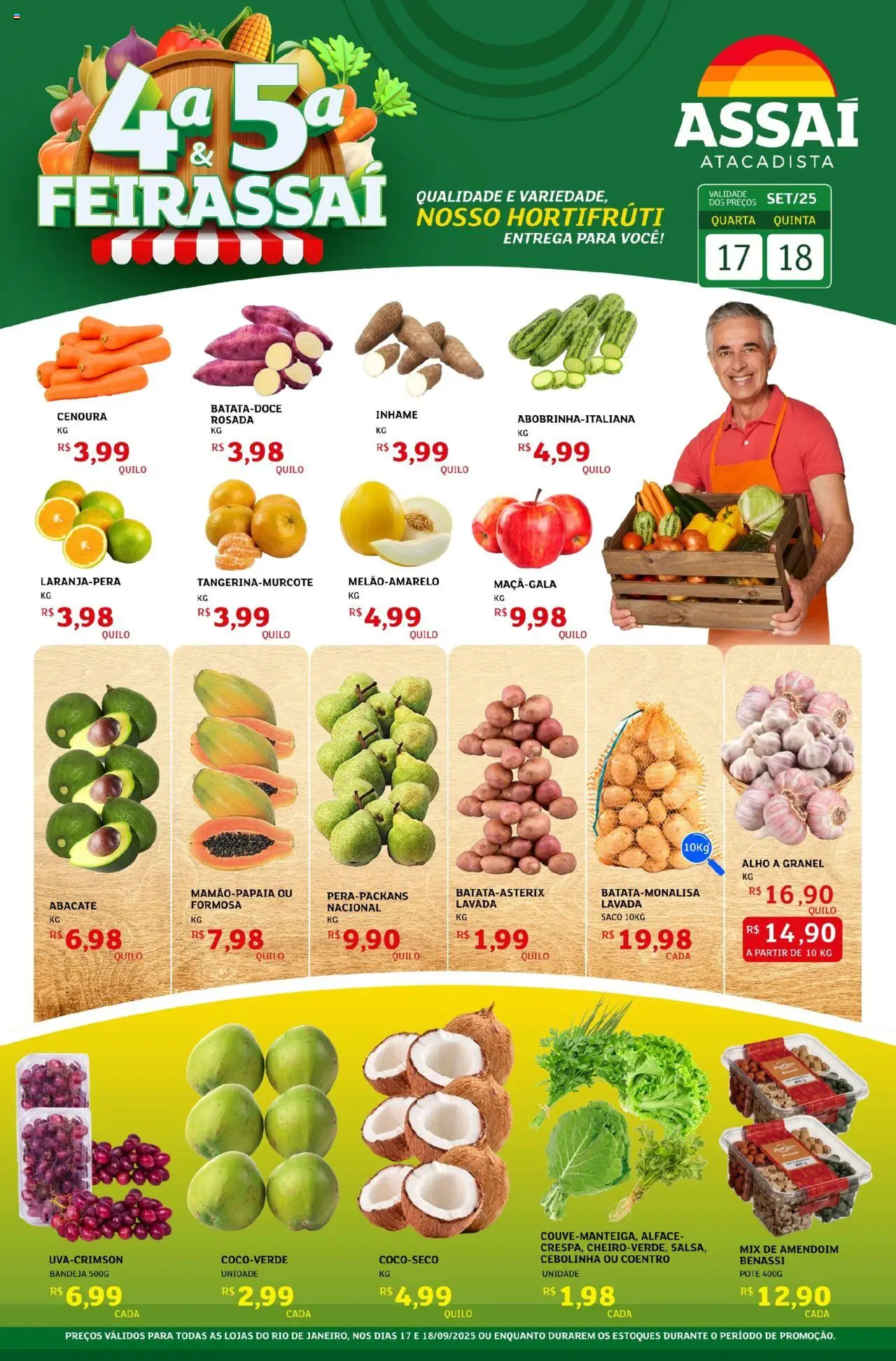 Assaí Atacadista folheto "Encarte - RJ" válido a partir de 17/09/2025 - número de página 1