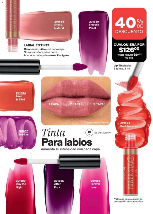 Nuevo catálogo de Avon a partir del 02/04