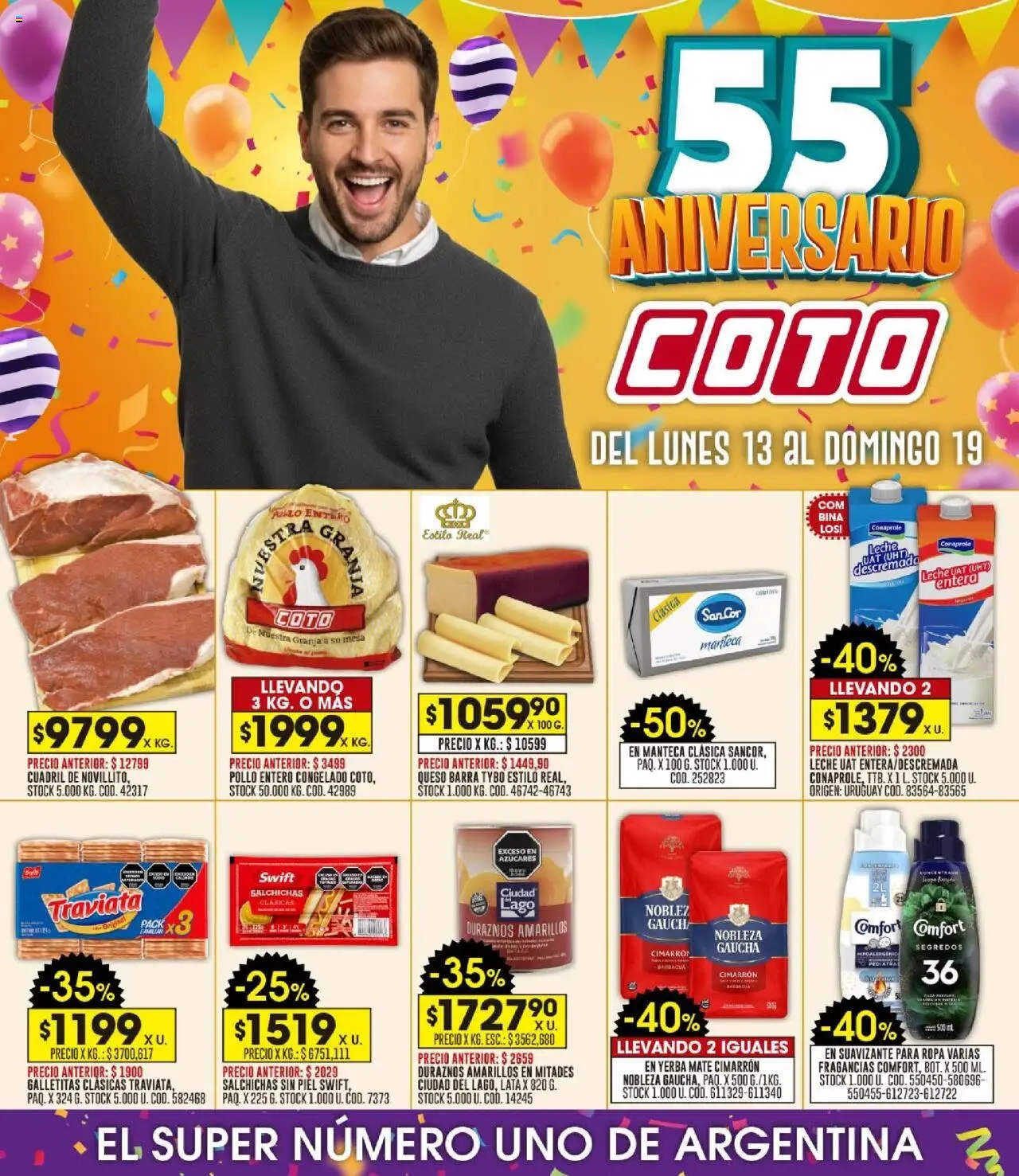 Coto Ofertas del 13/10/2025 >> Catálogo