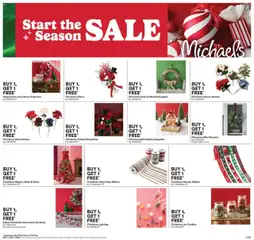 Ad Preview of Michaels Sale Ad from 10/20/2025