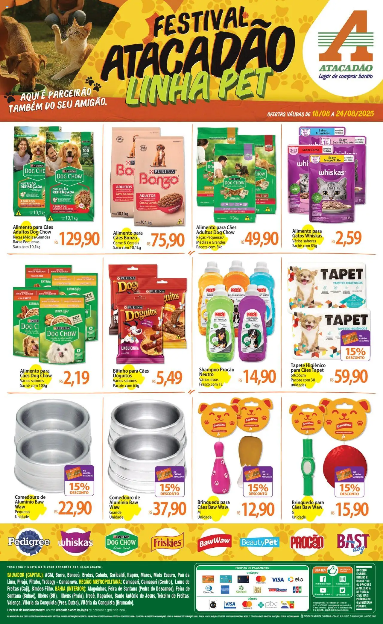 Atacadão folheto "Ofertas - BA" válido a partir de 18/08/2025 - número de página 1