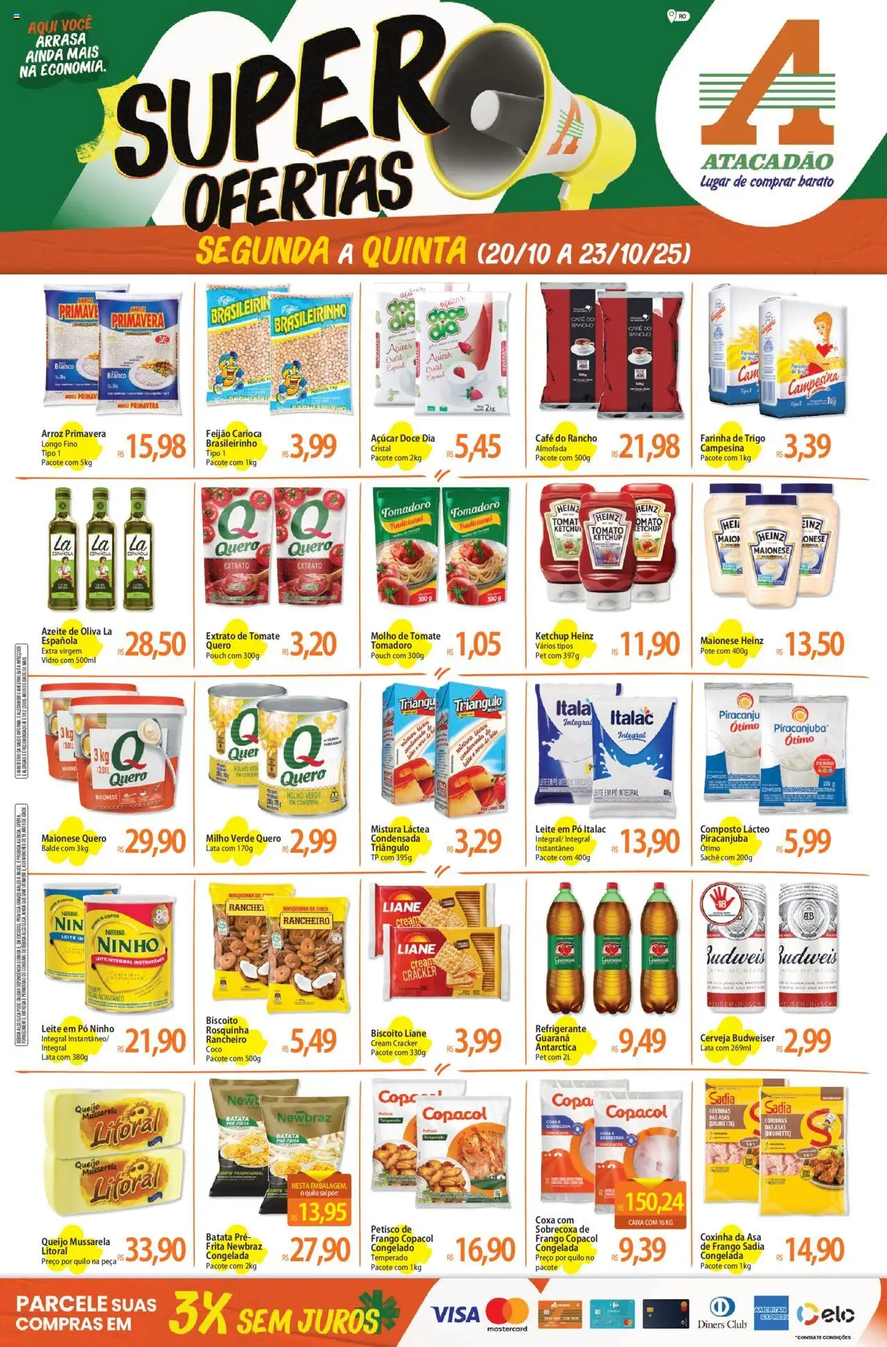 Atacadão folheto "Ofertas - RO" válido a partir de 20/10/2025 - número de página 1