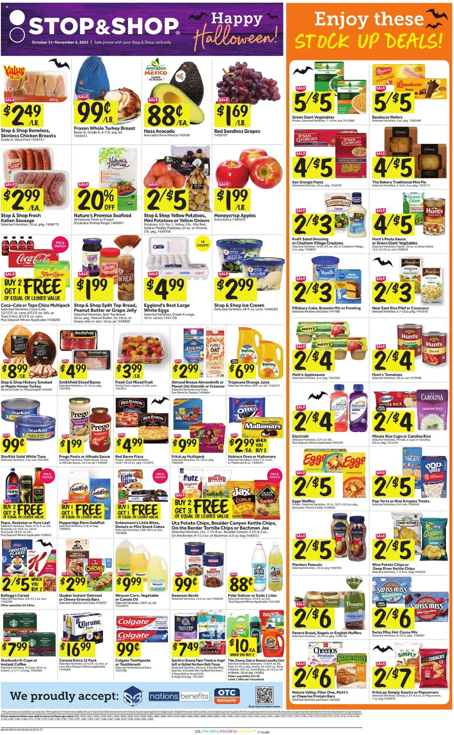 Ad Preview of Stop & Shop Weekly Circular - NY from 10/31/2025
