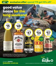 Preview of catalogue The Bottle-O catalogue CANBERRA from shop The Bottle-O valid 16/03/2026