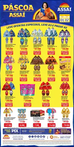 Pré-Visualização do folheto "Assaí Atacadista ofertas - BA" da loja Assaí Atacadista válido a partir de 01/04/2026