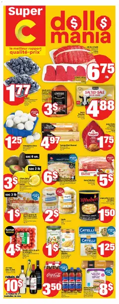 Preview of leaflet Weekly flyer / circulaire from shop Super C is valid from Nov 06, 2025