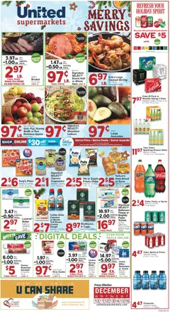 Ad Preview of United Supermarkets Weekly Ad from 12/09/2025